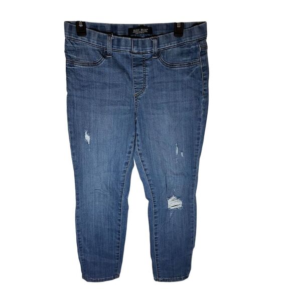Judy Blue Women's Size 29 Distressed Boyfriend Jeans Medium Wash - Picture 1 of 9